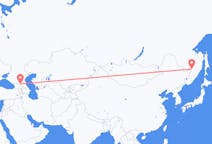 Fly fra Vladikavkaz til Khabarovsk