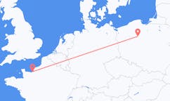 Flyrejser fra Deauville til Bydgoszcz