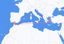 Vols depuis la ville de Tétouan vers la ville de Naxos