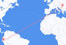 Flyrejser fra Jaen (Peru), Peru til Timișoara, Rumænien