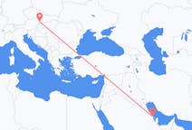 Flyrejser fra Dammam til Bratislava