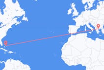 Flights from North Eleuthera, the Bahamas to Thessaloniki, Greece