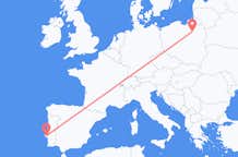 Flyreiser fra Szczytno, Polen, til Lisboa, Polen