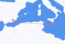 Flyreiser fra Almeria, til Malta