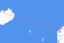 Flights from Akureyri to Sandane