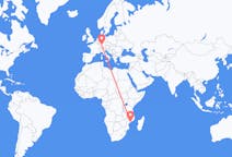 Flüge von Quelimane, Mosambik nach Stuttgart, Deutschland