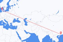 Flights from Guangzhou, China to Billund, Denmark