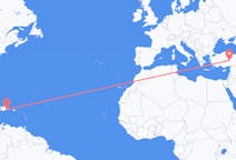 เที่ยวบิน จาก ซานโตโดมิงโก, สาธารณรัฐโดมินิกัน ไปยัง คัยเซรี, ตุรกี