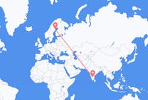 Flights from Bengaluru, India to Skellefteå, Sweden