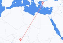 Flyg från Abuja, Nigeria till Izmir, Turkiet