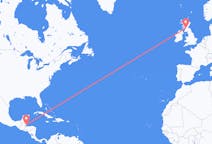 Flyg från Placencia, Belize till Glasgow, Skottland