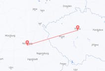 Flyrejser fra Prag til Nürnberg