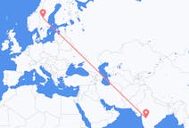 Flights from Aurangabad, India to Sveg, Sweden