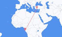 Flyg från Port-Gentil, Gabon till Antalya, Gabon