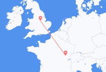 Flights from Dole, France to Nottingham, England