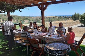 Showcooking-Paella von unserer andalusischen Großmutter auf einem Familienbauernhof