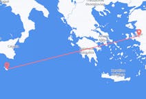 Flyrejser fra Malta, Malta til Izmir, Tyrkiet