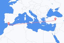 Flyg från Tétouan, Marocko till Kayseri, Turkiet