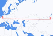 Flights from Ulaanbaatar, Mongolia to Metz, France