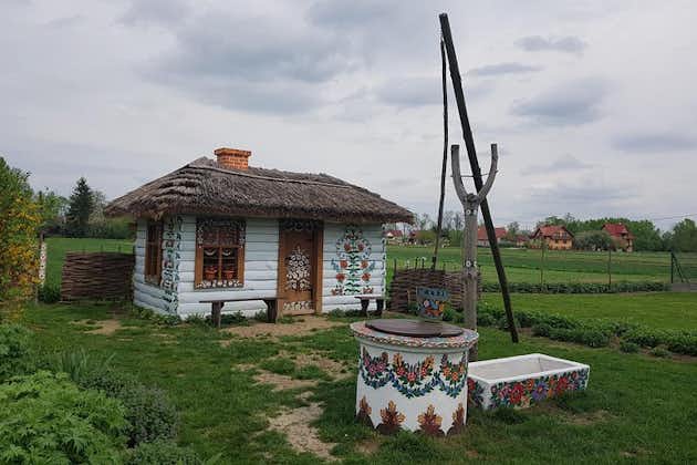 Zalipie, painted village, regular small group tour from Krakow