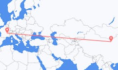 Flights from Wuhai to Lyon