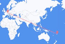 Flyreiser fra Labasa, Fiji til Stuttgart, Tyskland