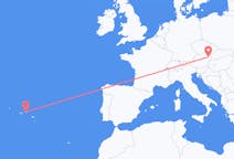 Flyreiser fra Terceira, Portugal til Vienna, Østerrike