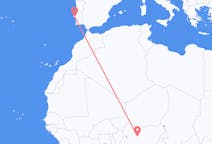 나이지리아발 카두나, 포르투갈행 리스본 항공편