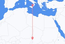 Flyrejser fra N Djamena, Tchad til Catania, Italien