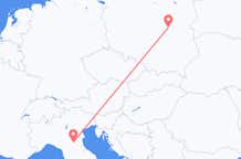 Flyreiser fra Bologna, til Warszawa