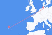 Flights from São Jorge Island, Portugal to Bremen, Germany