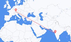 Flights from Pune, India to Friedrichshafen, Germany