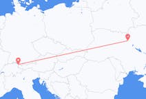 Flights from Kyiv, Ukraine to Thal, Switzerland