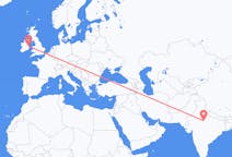 Flyreiser fra Gwalior, India til Dublin, Irland