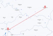 Flights from Rzeszów in Poland to Bratislava in Slovakia