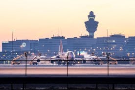 Amsterdamin lentokentän yksityinen saapumiskuljetus