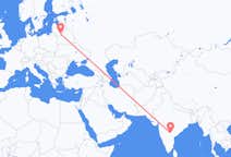Flyreiser fra Hyderabad, til Vilnius