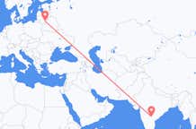 Flights from Hyderabad to Vilnius