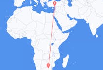 Flyreiser fra Johannesburg, Sør-Afrika til Adana, Tyrkia