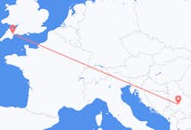 Flights from Kraljevo, Serbia to Exeter, the United Kingdom