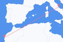 Flyreiser fra Essaouira, Marokko til Pescara, Italia