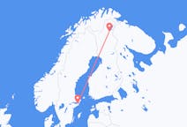 出发地 瑞典出发地 斯德哥尔摩目的地 芬兰伊瓦洛的航班
