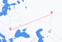 Flights from Chelyabinsk, Russia to Sibiu, Romania