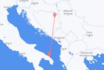 Flyreiser fra Tuzla, Bosnia-Hercegovina til Brindisi, Italia