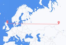 Flights from Tomsk, Russia to Aberdeen, the United Kingdom