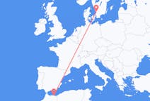 Flights from Nador, Morocco to Halmstad, Sweden