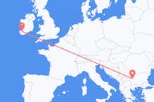 Vluchten van Killorglin, Ierland naar Sofia, Bulgarije