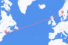 Flights from Boston to Oslo