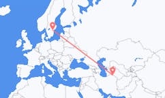 Flyg från Asjchabad, Turkmenistan till Norrköping, Sverige
