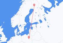 Flyreiser fra Rovaniemi, Finland til Warszawa, Polen